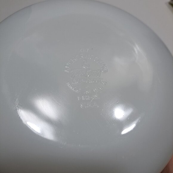 Anchor Hocking Fire King Meadow Green Casserole Dish 1 1/2 Qt 437 - Picture 4 of 13